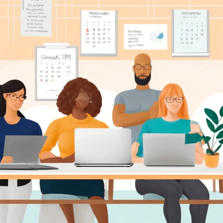 FocusHubWayのサービスを象徴するイラスト